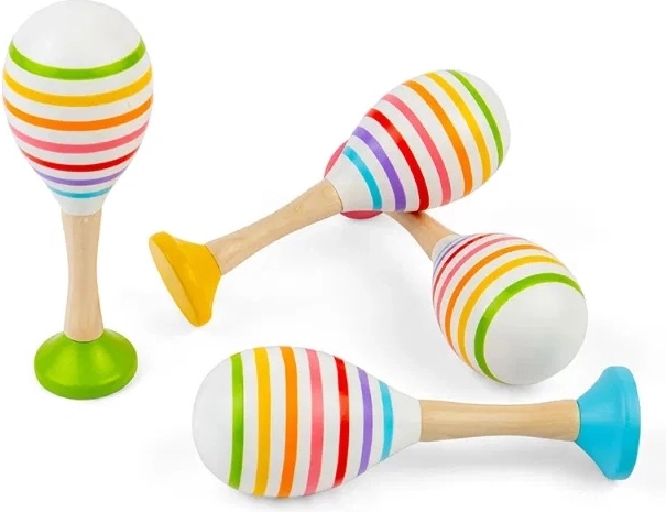 Bigjigs Toys rumba kugle za djecu – set od 2 kom
