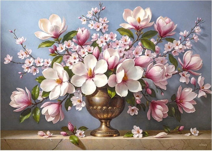 Cherry Pazzi puzzle Elegancija magnolije 1000 dijelova