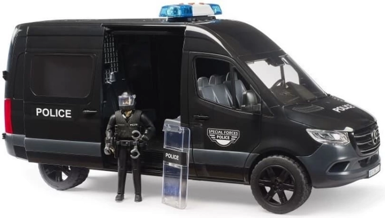 Figurica interventnog policajca s opremom