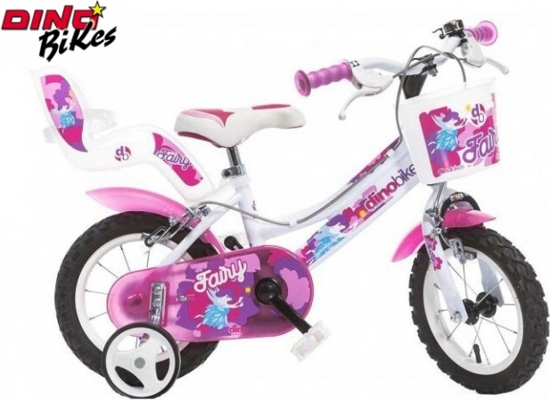 Dječji bicikl 12" bijeli DINO BIKES