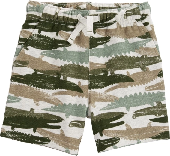 Carter's kratke hlače Green Aligators za dječake 12 m