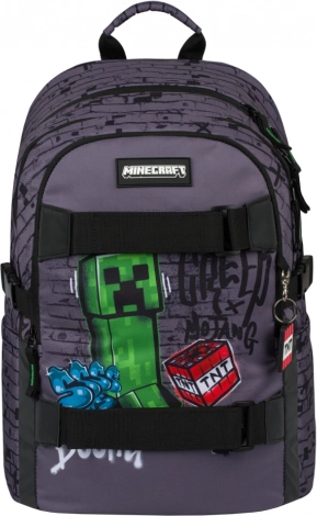 školski ruksak Baagl Skate Minecraft TNT