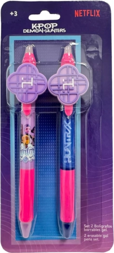 Set gel olovaka koje se brišu K-Pop Demon Hunters HUNTR/X – 2 kom.