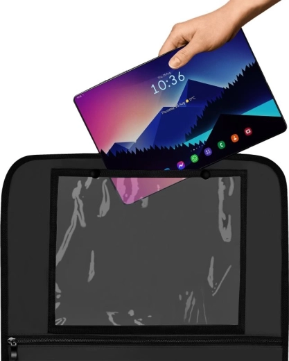 Prozirni džep za tablet za zabavu na putu
