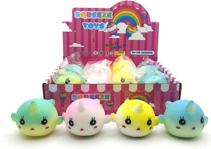 Šaljiva stiskajuća kit antistres igračka