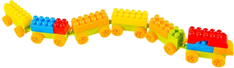Wheels for building cars and trains