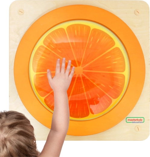 Masterkidz osjetilna zidna ploča Naranča