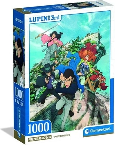 Puzzle Compact Lupin III 1000 dijelova