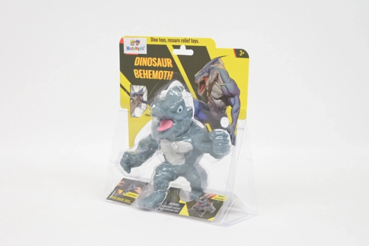 Mekani plišani dinosaurus Behemoth sivi