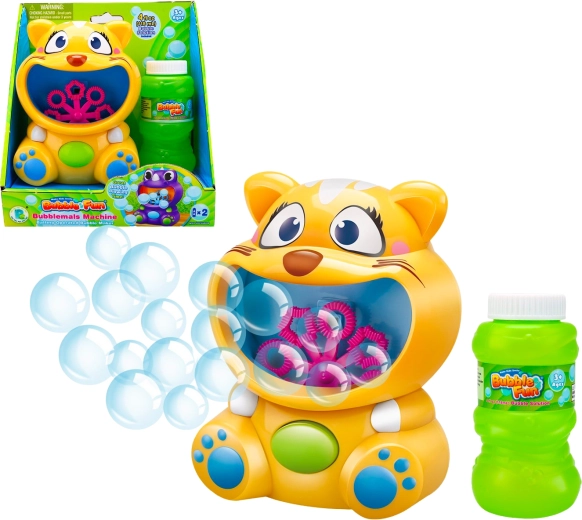Bubble Fun aparat za mjehuriće u obliku mačke s punjenjem 118 ml