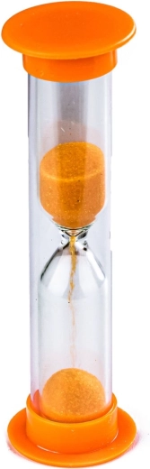 Sand timer for an exciting pace