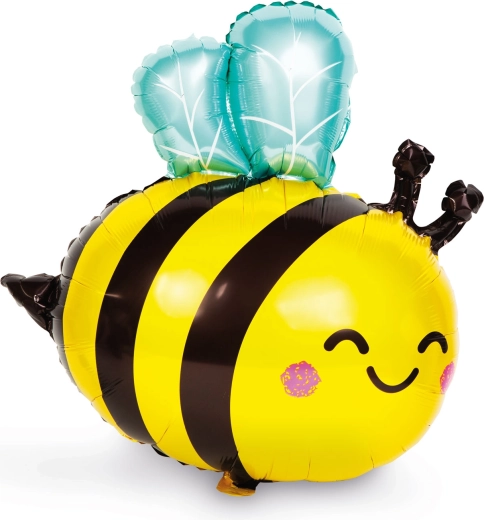 Foil Bee Balloon 65 × 81 cm