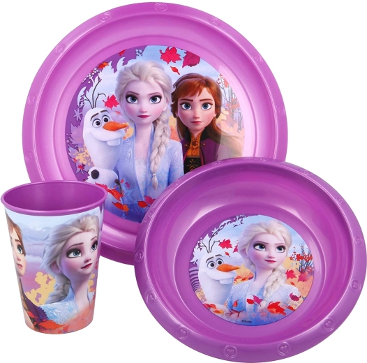 Disney Frozen 2 dječji set za jelo 3 kom - 1 komad