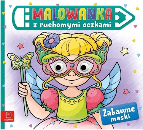 Zabavne bojanke s pomičnim očima – maske