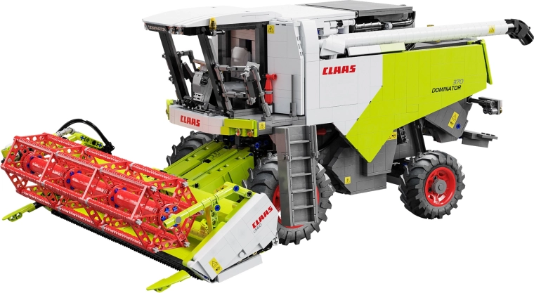 Realističan žetveni uređaj i istovarna cijev