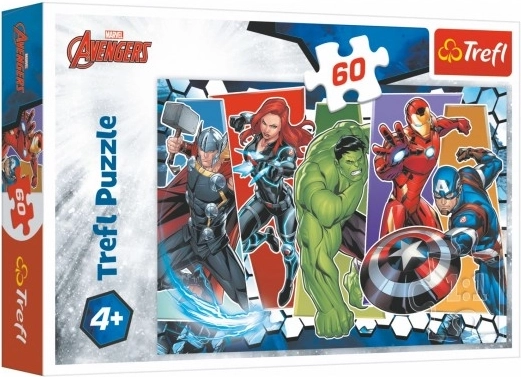 Puzzle 60 dijelova - Neuništivi Osvetnici Trefl