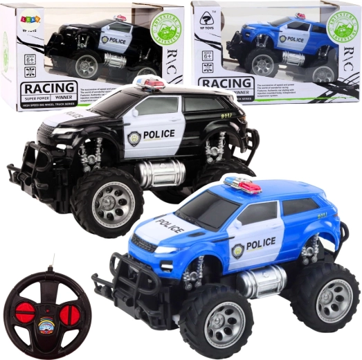Daljinski upravljani policijski terenski RC automobil u mjerilu 1:24 - 1 komad