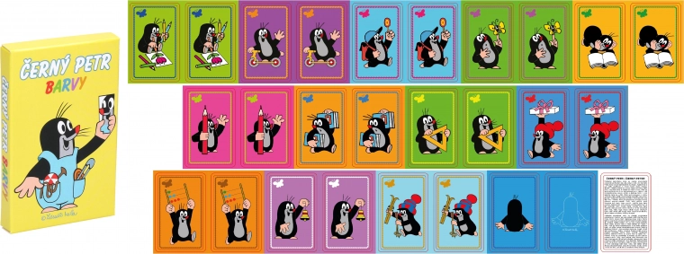 Krtek – Crni Petar: boje