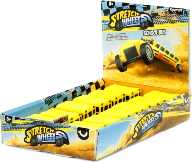 Rastezljivi antistresni školski autobus – igračka za stiskanje i rastezanje