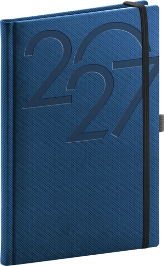 Notique tjedni planer Ajax 2027, plavi, 15 × 21 cm