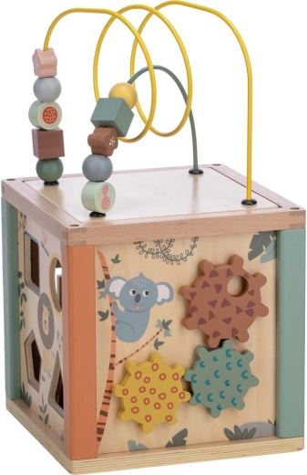 More activities in one wooden center