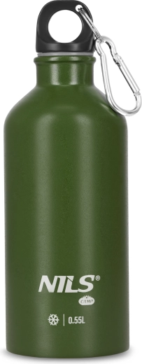 Nehrđajuća turistička boca Nils Camp zelena 500 ml