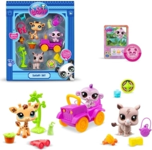 Littlest Pet Shop safari set s 3 životinjicama