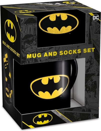 Batman muški poklon set šalica i čarape