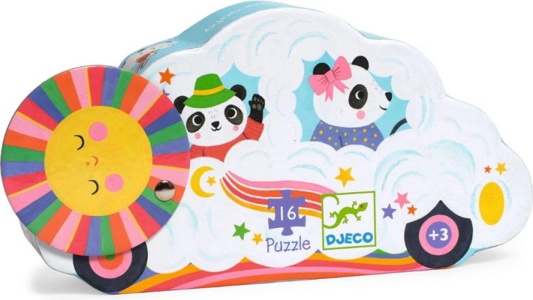 Djeco puzzle autić iz oblaka (16 dijelova)
