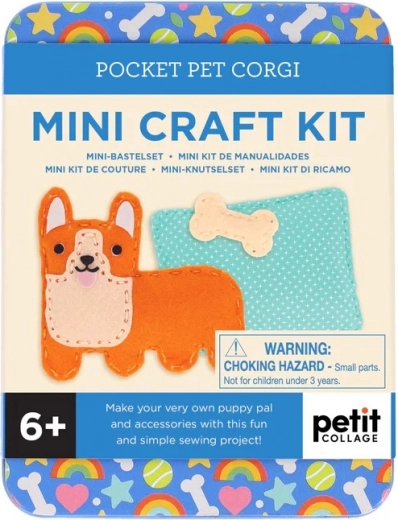 Mini set za šivanje Corgija od Petit Collagea