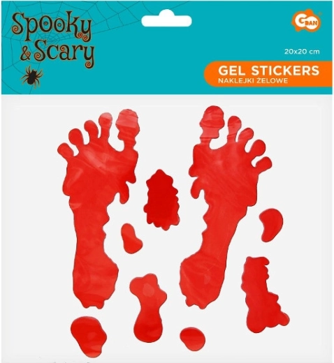 Gel naljepnice krvavi tragovi i mrlje krvi za Halloween