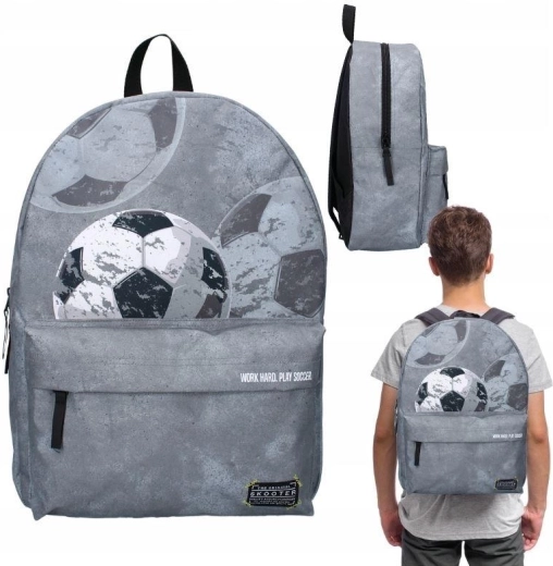 Školski ruksak Skooter nogomet 39 cm