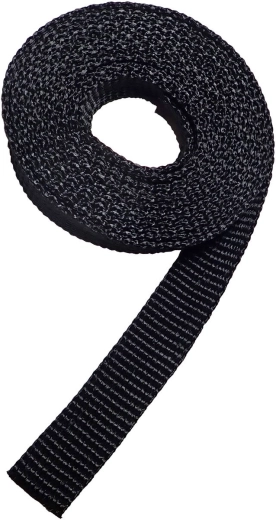 Acra replacement pulling strap for sleds and bobsleds 2 m black - 1 piece