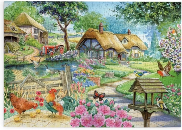 House of Puzzles Život na selu – slagalica s 500 velikih dijelova