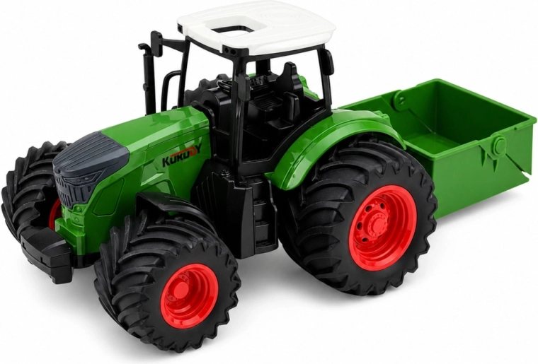 Traktor s priključivim rasipačem