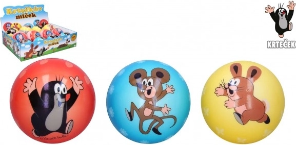 Mekana lopta Krtek 10 cm