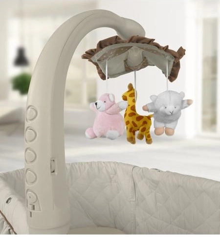 Umirujući vrtuljak s melodijama, svjetlom i vibracijama