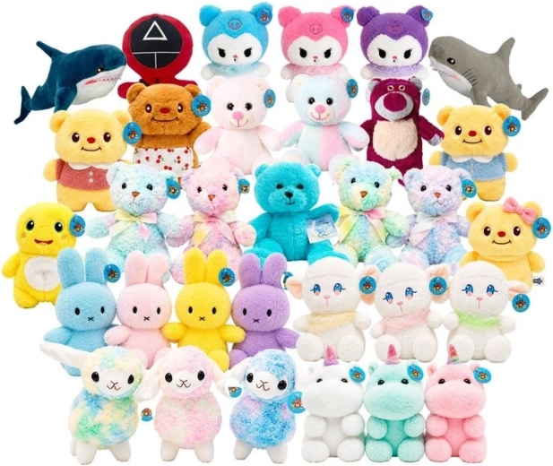 Mekani plišanac mix motiva 22–25 cm - 1 komad