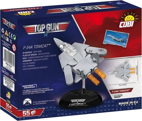 Cobi Top Gun F-14A Tomcat komplet za slaganje aviona 1:300