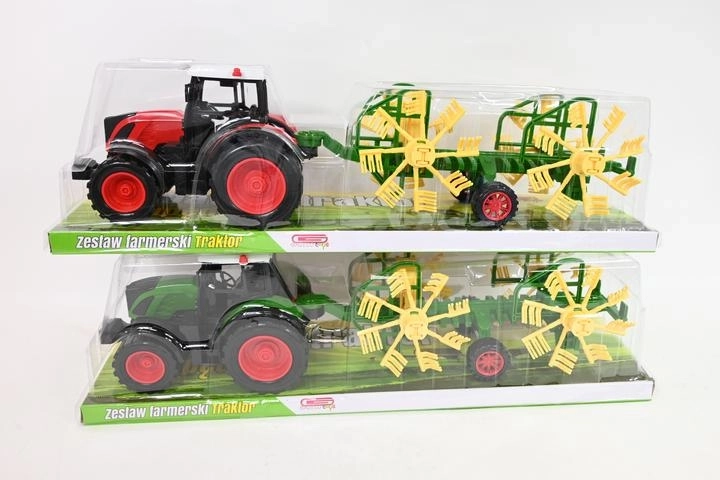 Traktor s poljoprivrednim strojem – farmerski set za djecu