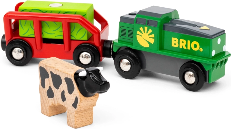 BRIO farmerski vlak na baterije