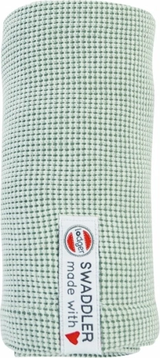 Lodger platnena pelena swaddler ciumbelle 70 × 70 cm peppermint