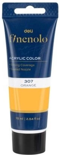 Akrilna boja senf 75 ml