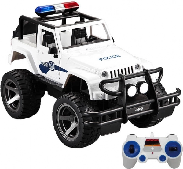 Daljinski upravljani policijski auto Jeep 1:12 Double Eagle