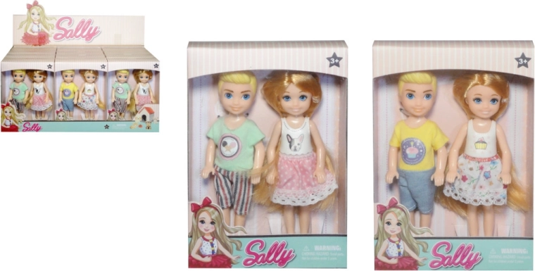 Set of Cute Dolls