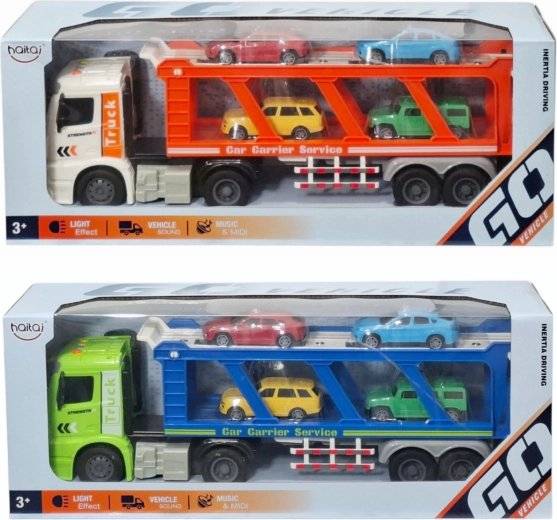 Dvokatni autotransporter sa svjetlom i zvukom (labudica)
