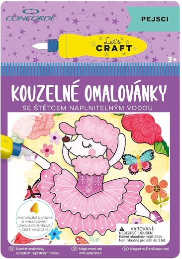 Čarobne bojanke CONCORDE Psići