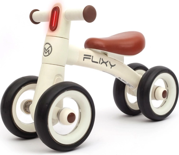 Dječje guralo s LED svjetlom Milly Mally FLIXY – krem