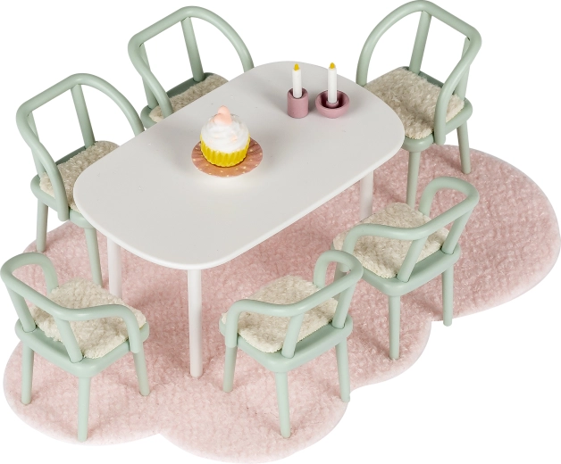 Dining Set for the Lundby Dollhouse