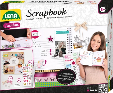 Lena scrapbook bilježnica